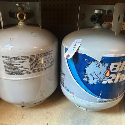 2 PROPANE TANKS