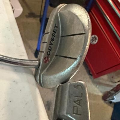 PING, ODYSSEY GOLF CLUB LOT4 PCS AS PICTURED
