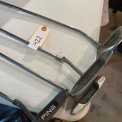 PING, ODYSSEY GOLF CLUB LOT4 PCS AS PICTURED