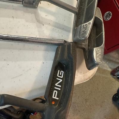 PING, ODYSSEY GOLF CLUB LOT4 PCS AS PICTURED