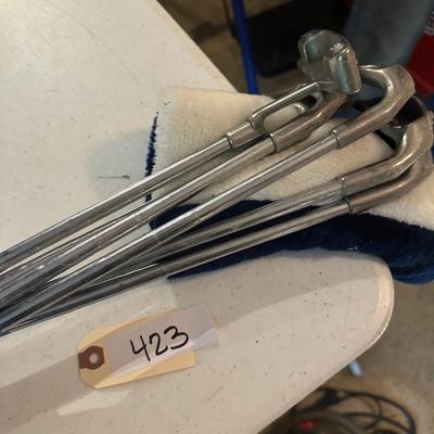 GOLF CLUB LOT, PING 5 PCS AS PICTURED