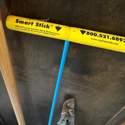 SMART STIK PROBE, LOPPERS, SPRAYER, GARDEN TOOLS, SHOP BROOM