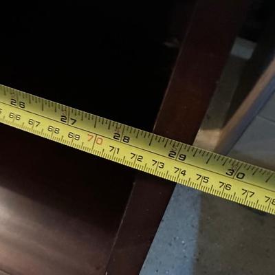 POTTERY BARN STORAGE CUBE 2 PIECE 29X31, SCTRATECHES ONE EDGE IS CHIPPED OFF