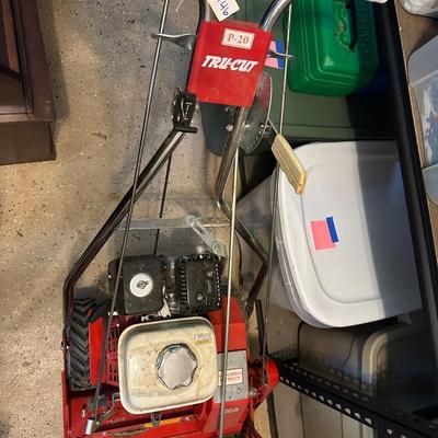 TRU CUT P-20 REEL LAWN MOWER MADE IN USA HONDA GX MOWER