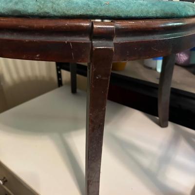 ANTIQUE EDWARDIAN ROUND BACK CHAIR NEEDS NEW UPHOLSTERY