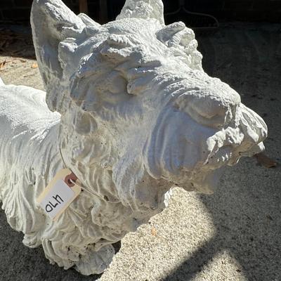 TERRIER CEMENT YARD STATUES