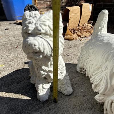 TERRIER CEMENT YARD STATUES