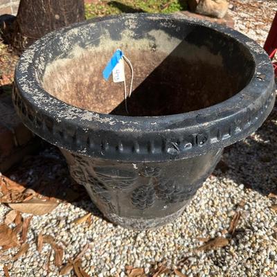 PAIR CEMENT PLANTERS