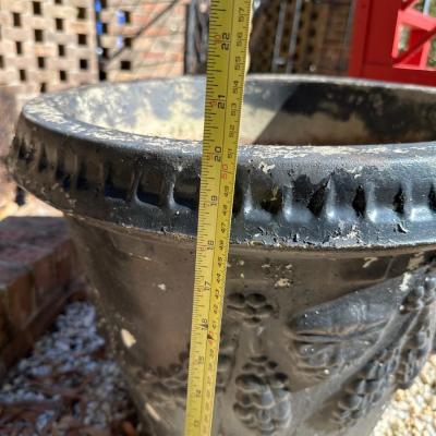 PAIR CEMENT PLANTERS