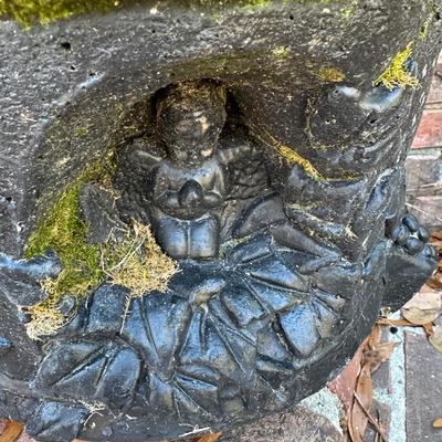 PAIR CEMENT PLANTERS