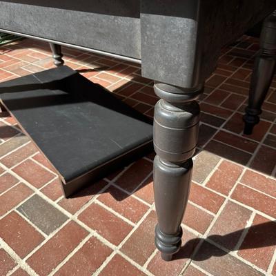 BLACK DINING TABLE