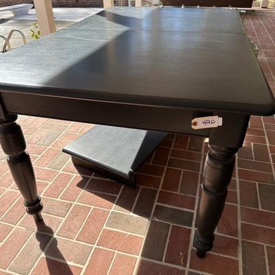 BLACK DINING TABLE