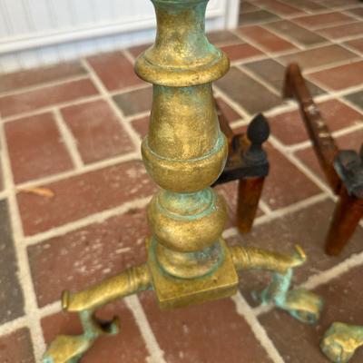 andiron pair