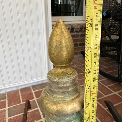 andiron pair