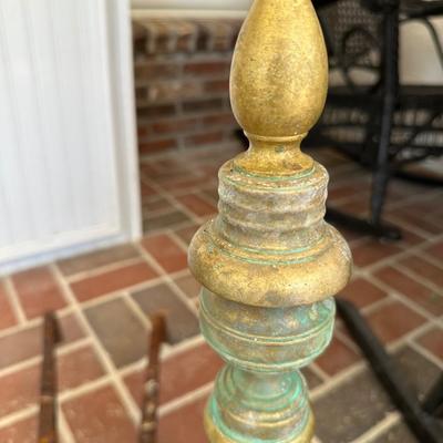 andiron pair