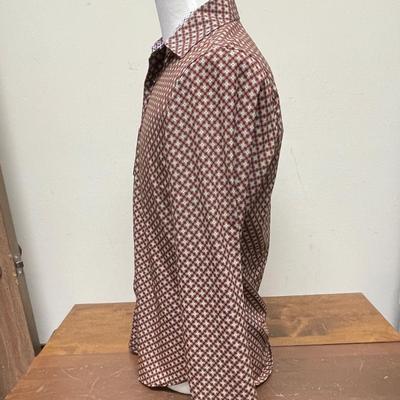 New with tag CON.STRUCT Men's Dress Shirt 4 way stretch Slim Fit size M medium NWT