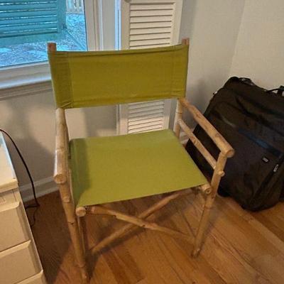 Bamboo accent chair