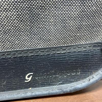 Vintage Gray Grasshopper Suitcase