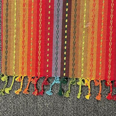 Table Runner Multicolored Stripes