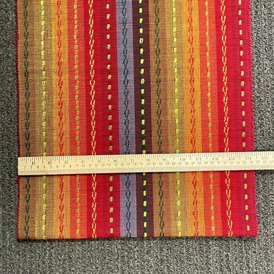 Table Runner Multicolored Stripes