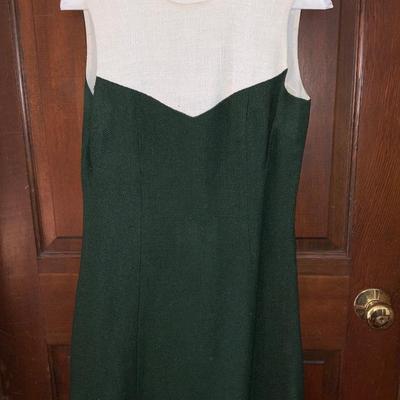 Lot of Vintage Dresses with one 2 piece Hunter Green