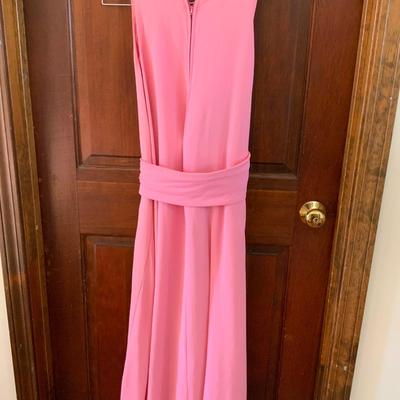 Lot of 2 Pink Vintage Long Dresses