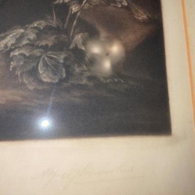 Original Mezzotint by Skrimshire.