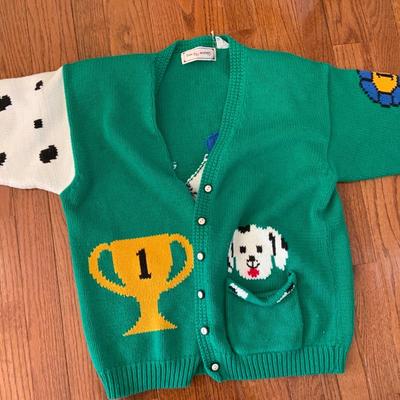 Lot of sweaters including one with a Bunny