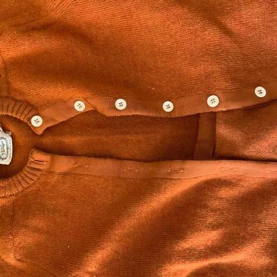 Lot of Vintage Cardigans one with matching Skirt. Including made from Alpaca