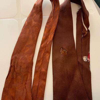 Lot of Vintage Silk ties