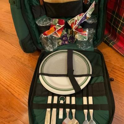 Lot of Picnic Backpacks. One with Original Box