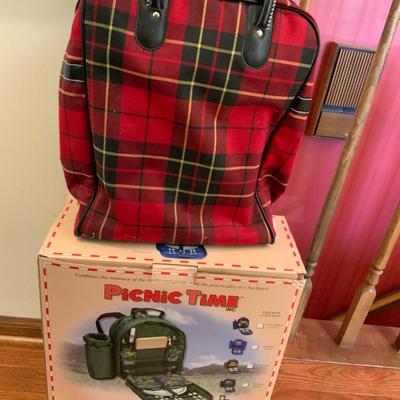 Lot of Picnic Backpacks. One with Original Box