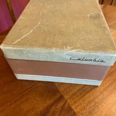 Vintage Columbia Record Player 1950’s Model 412