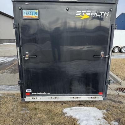 2022 Stealth Cobra Black Out package 7x14 enclosed trailer