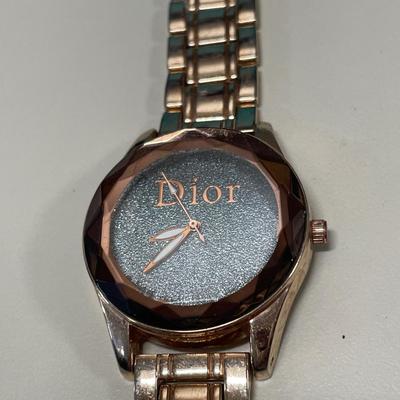 Rose Gold Tone Dior Ladies Watch