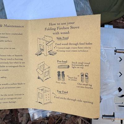 Firebox, Mtn. Safety Research Camp Stoves & More (SB-ES)