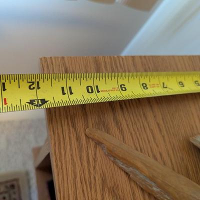 Wood Display Shelf 71 1/2" x 11 3/4" x 29"