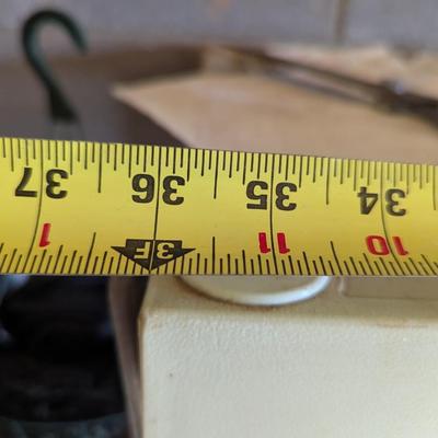 Aprox 36" x 24 1/2" x 56" Plastic Shelving Units