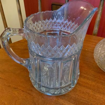 Lot of Misc Glass includes a Decanter