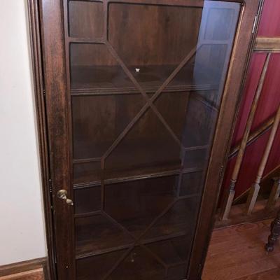 Vintage Glass Front Display Cabinet. Beautiful