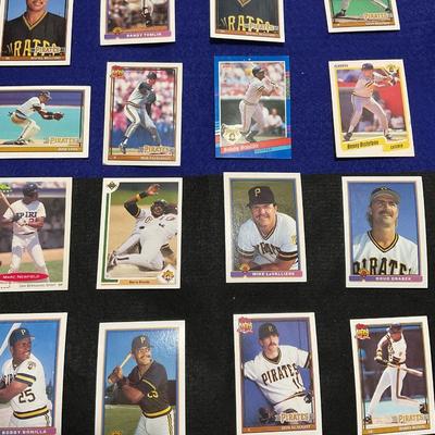1990’s Baseball Trading Cards. Pittsburgh Pirates.
