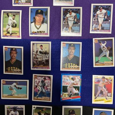 1990’s Baseball Trading Cards. Pittsburgh Pirates.