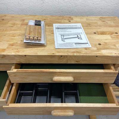Four Drawer Windsor Design Hardwood Work Bench (SB-BM)