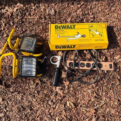 Work Lights & Dewalt Misc. Items (SB-ES)
