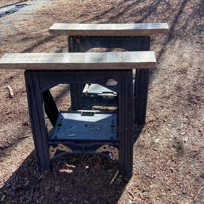 Pair of Heavy Duty Saw Horses (SF-BM)