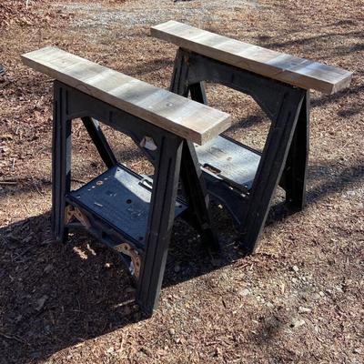Pair of Heavy Duty Saw Horses (SF-BM)