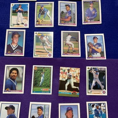 Chicago Cubs Trading Cards 1990’s