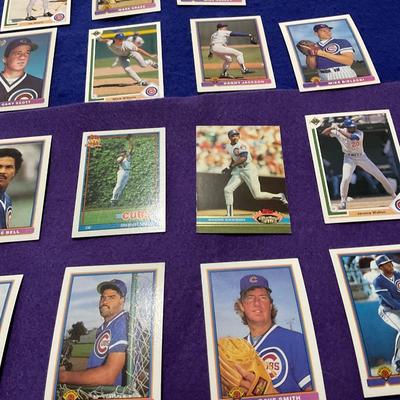 Chicago Cubs Trading Cards 1990’s