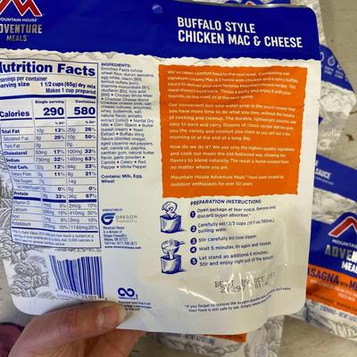 Mountain House Adventure Assorted Meals (SB-BM)