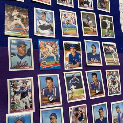 1990’s Mets and Indian’s Trading Cards.